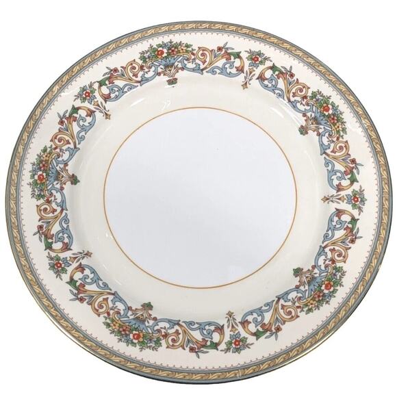 Aynsley Henley Breakfast Plate 8.25" Replacement Salad Dessert Green Backstamp - Picture 3 of 8